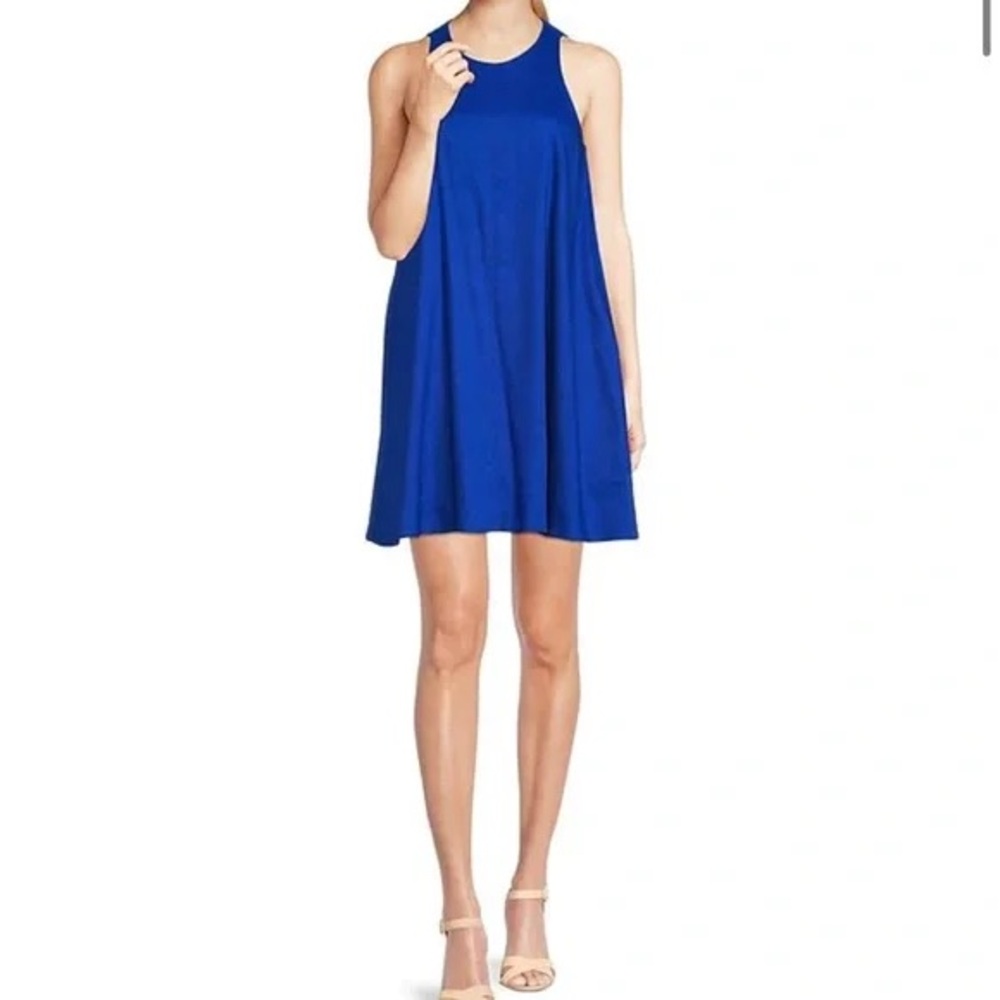 ANTONIO MELANI Vibrant Blue Mini Dress